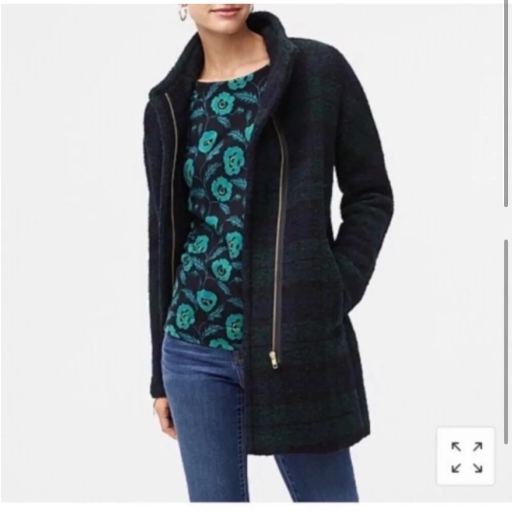 Lovely J.Crew, pea coat! New with tags - Picture 4 of 7